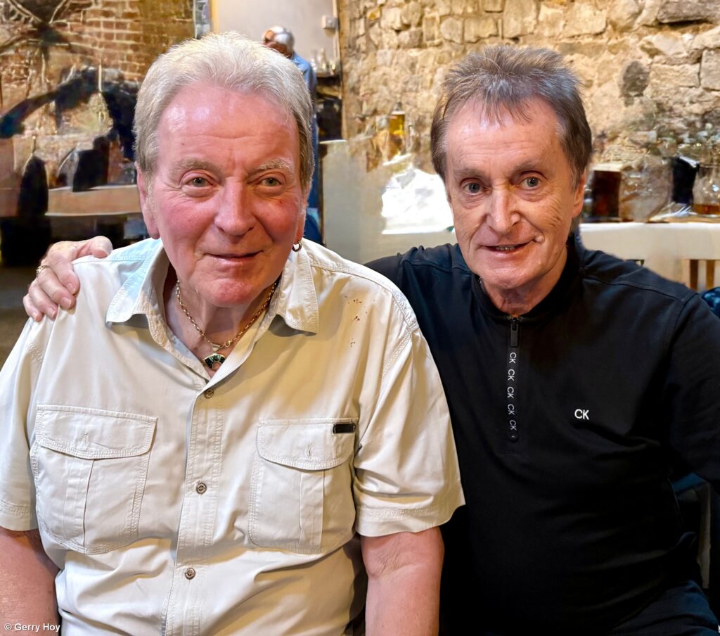 Chris and Tom, two old friends